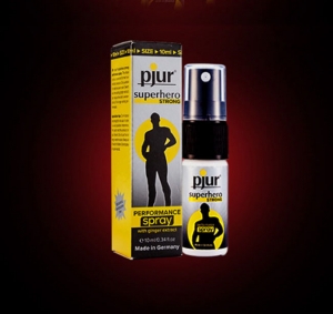 Chai xịt  chống xuất tinh sớm Pjur SuperHero Strong- nhập khẩu từ Đức